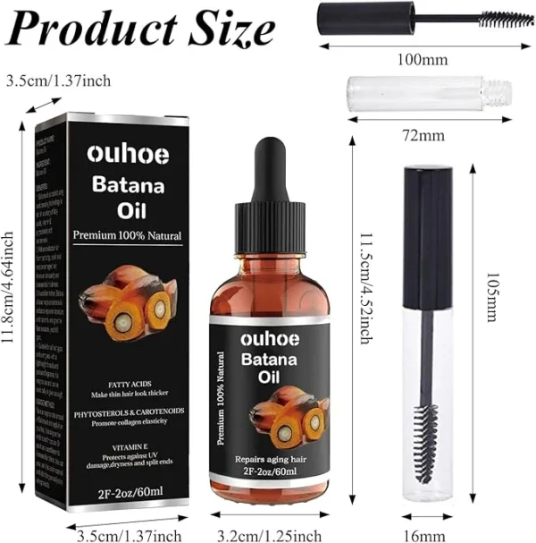 Batana Organic Oil For Hairs (60ml)
