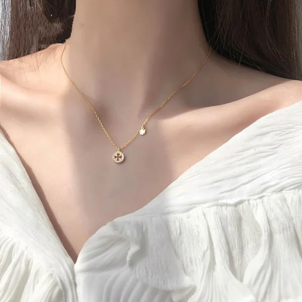 Sweet Style Clavicle Chain Female